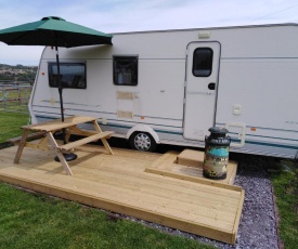 Camping Shabby Chic Caravan - Pen Cefn Farm Holiday