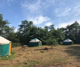 The Riverbank 4 Yurt Glamping Cluster
